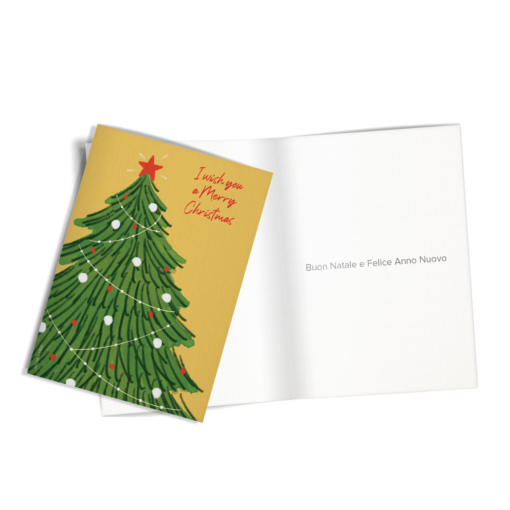 BIGLIETTO ALBERO DI NATALE - immagine 2