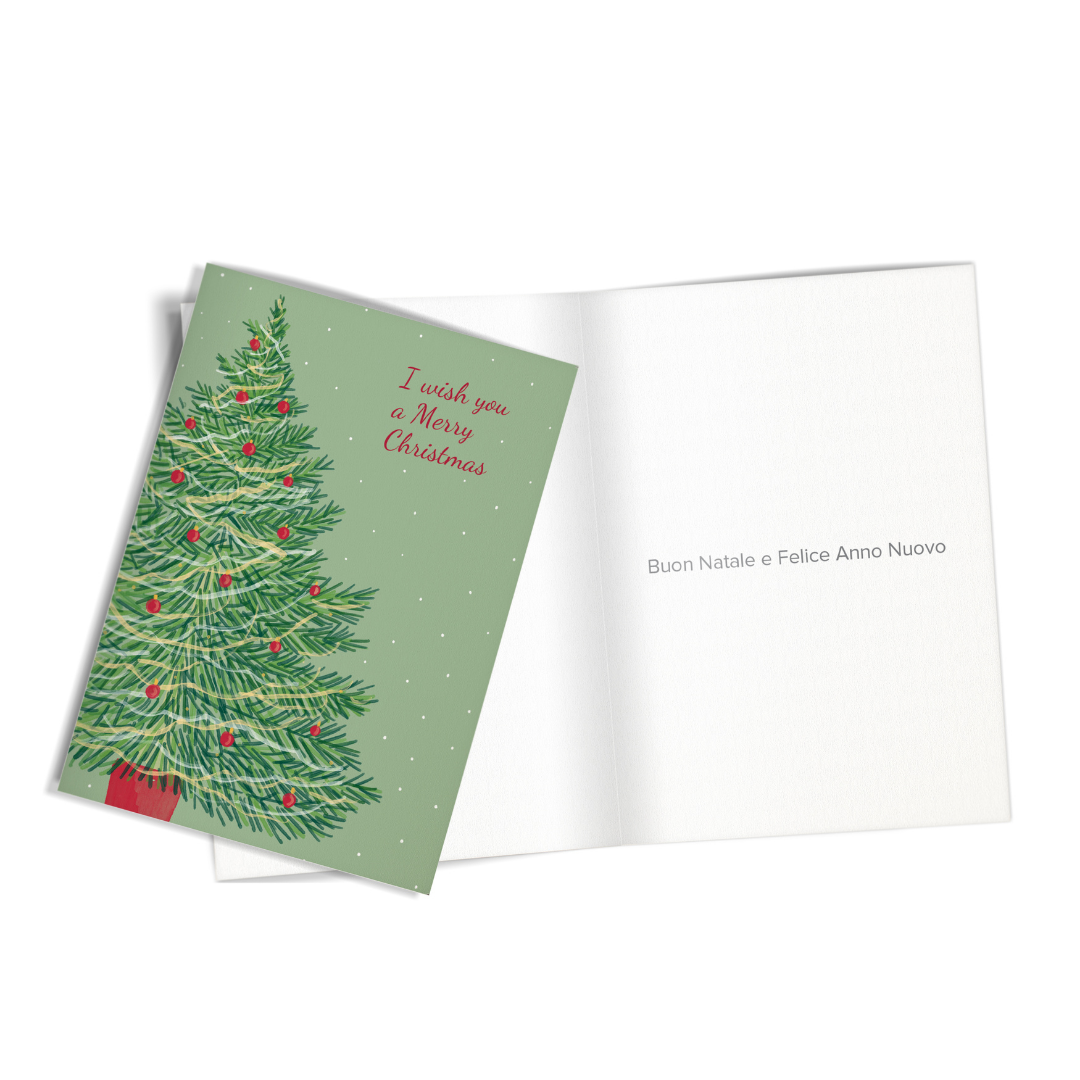 BIGLIETTO ALBERO DI NATALE - immagine 2